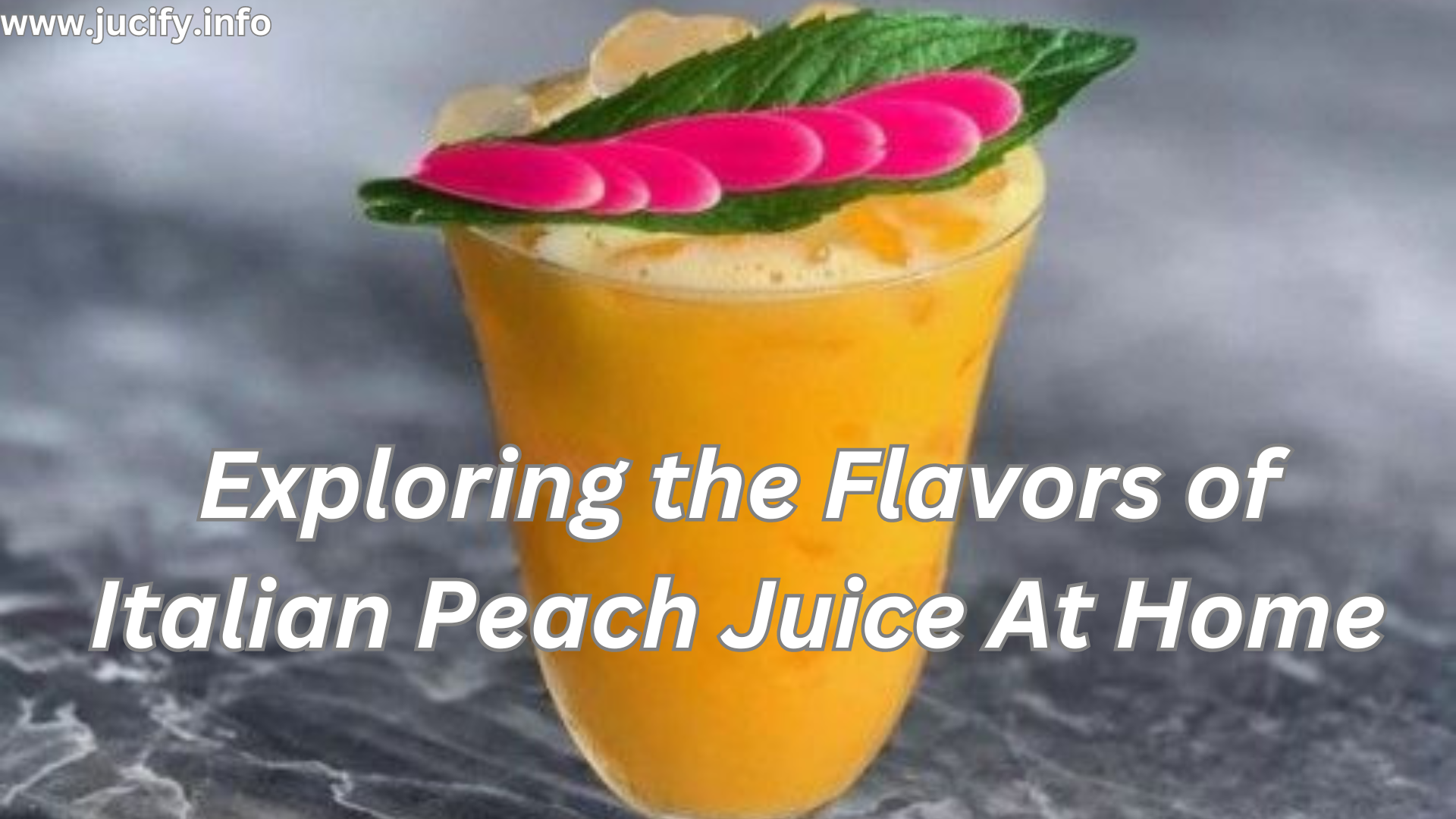 Exploring the Flavors of Italian Peach Juice At Home