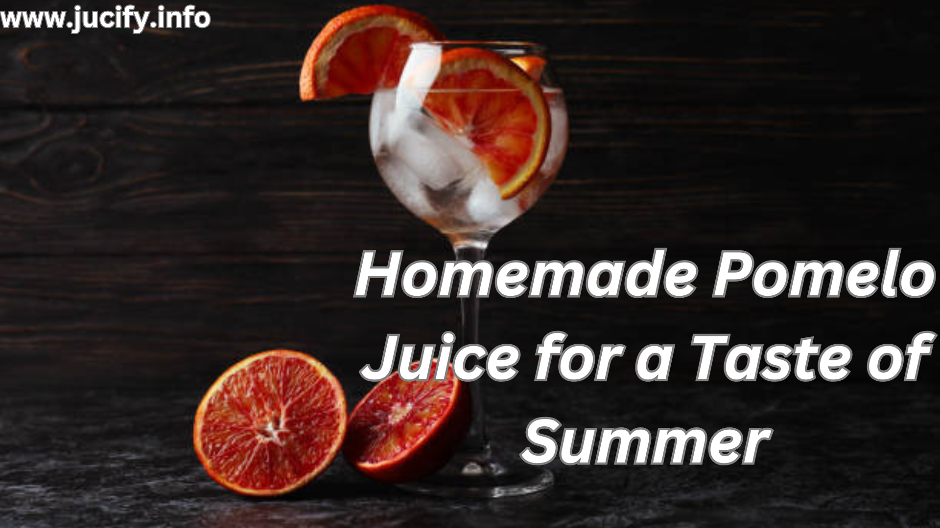 Homemade Pomelo Juice for a Taste of Summer